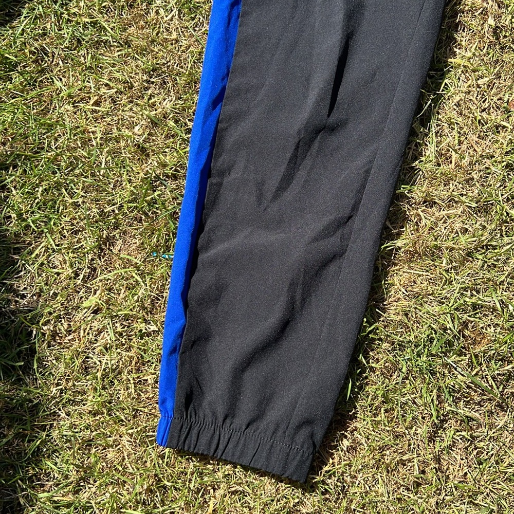 Fabletics Jogger Size Small Black And Blue Pant - image 2